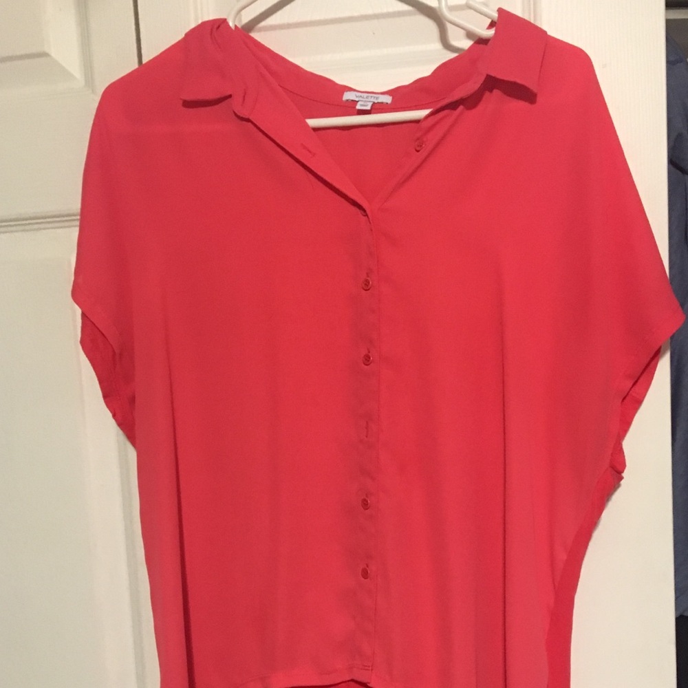 Peach Valette Blouse